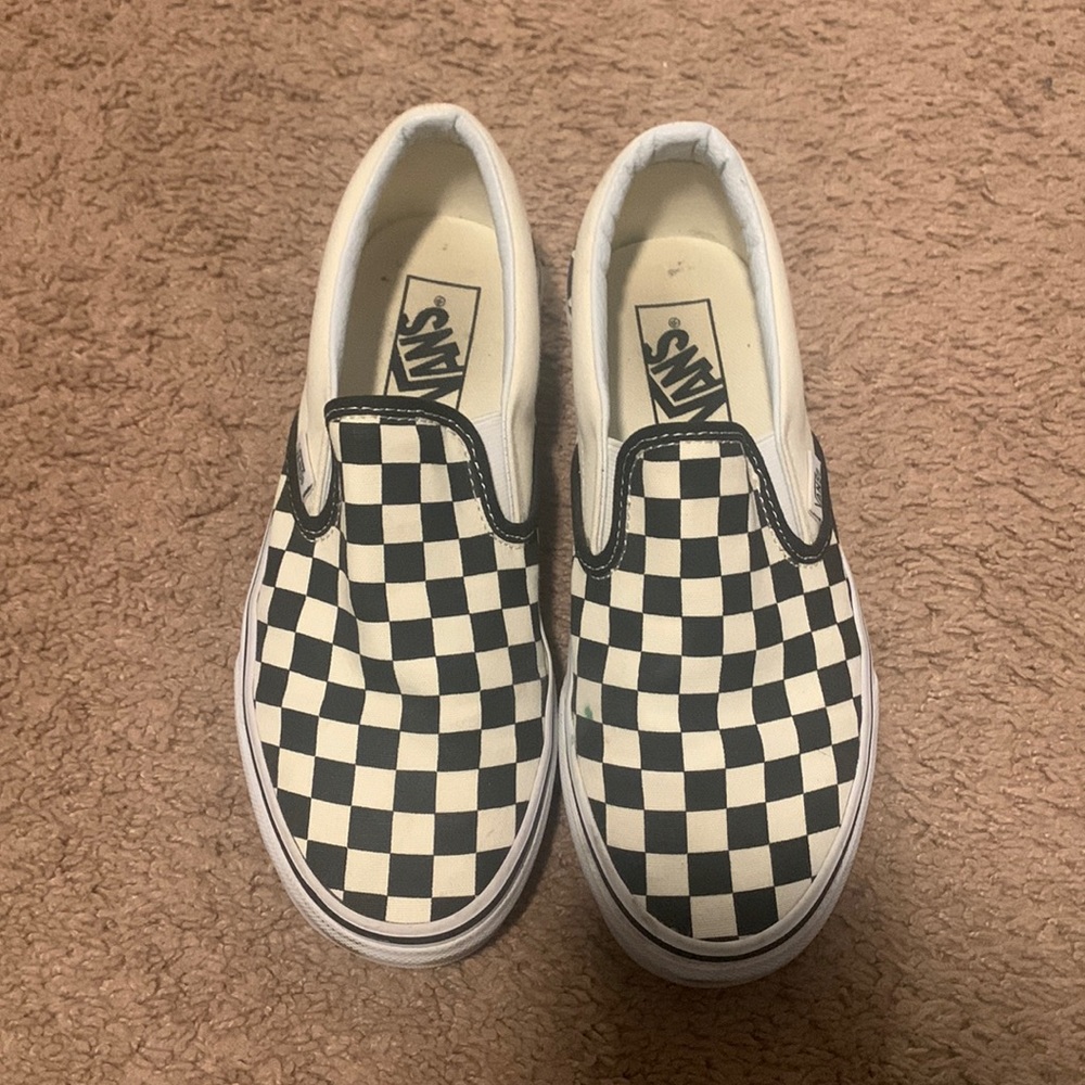 Checkered Vans